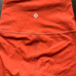 Lululemon leggings orange